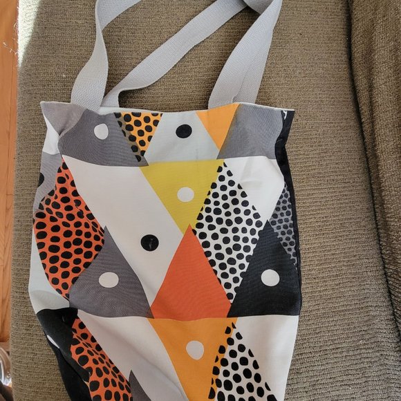 Upcycled fabric tote bag - Picture 5 of 6